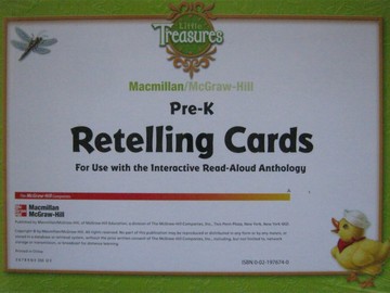 (image for) Little Treasures Pre-K Retelling Cards (Pk)