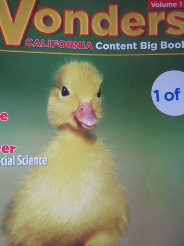 (image for) Wonders California Content Big Book 1.1 (CA)(P)(Big)