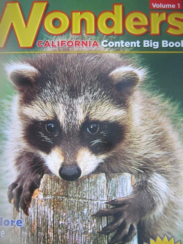 (image for) Wonders California Content Big Book K.1 (CA)(P)(Big)