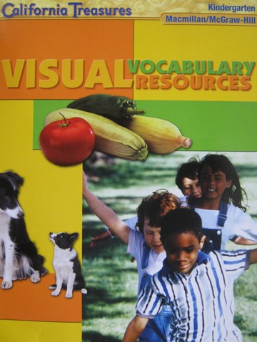(image for) California Treasures K Visual Vocabulary Resources (CA)(P)