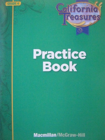 (image for) California Treasures 4 Practice Book (CA)(P)
