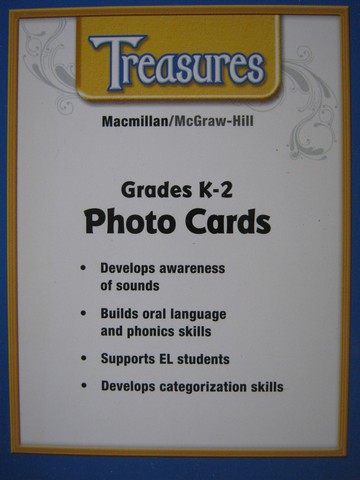 (image for) Treasures K-2 Photo Cards (Pk)