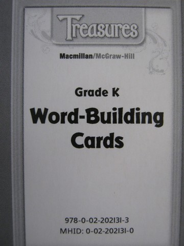(image for) Treasures K Word-Building Cards (Pk)