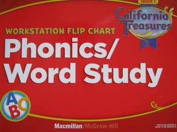 (image for) California Treasures 1 Phonics Word Workstation Flip (Spiral)