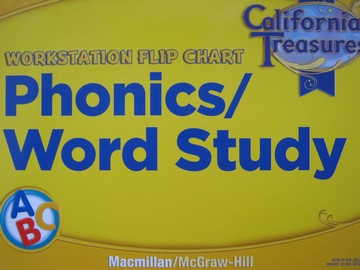 (image for) California Treasures K Phonics Word Workstation Flip (Spiral)