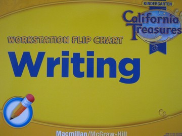 (image for) California Treasures K Writing Workstation Flip Chart (Spiral)