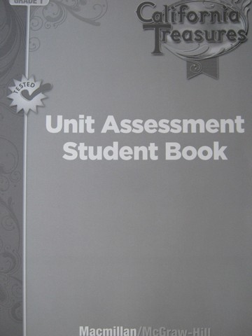 (image for) California Treasures 1 Unit Assessment Student Book (CA)(P)