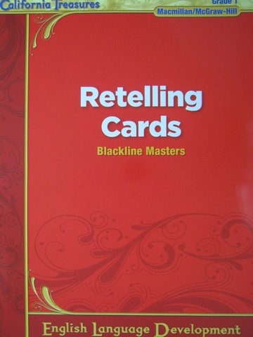 (image for) California Treasures 1 ELD Retelling Cards BLM (CA)(P)