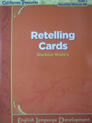 (image for) California Treasures 3 ELD Retelling Cards BLM (CA)(P)
