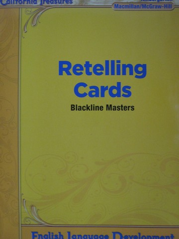 (image for) California Treasures K ELD Retalling Cards BLM (CA)(P)