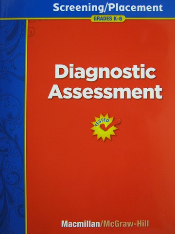 (image for) Treasures K-6 Diagnostic Assessment (P)