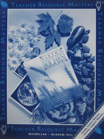 (image for) Earth's Riches 6 Teacher Resource Masters (TE)(P)