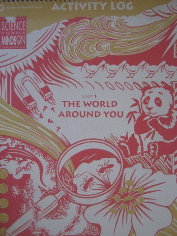 (image for) World Around You K Activity Log (Spiral)