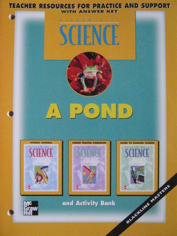 (image for) McGraw-Hill Science 1 A Pond TR for Practice & Support (TE)(P)