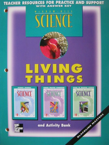 (image for) McGraw-Hill Science 3 Living Things TR for Practice (TE)(P)