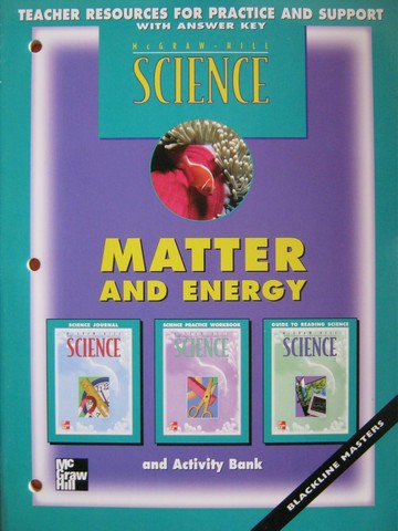 (image for) McGraw-Hill Science 3 Matter & Energy TR for Practice (TE)(P)