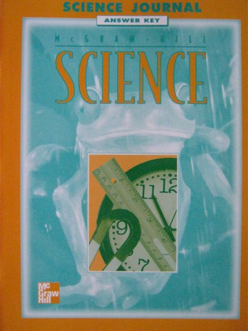 (image for) McGraw-Hill Science 1 Science Journal Answer Key (P)