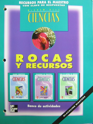 (image for) McGraw-Hill Ciencias 3 Rocas y recursos BLM (P)