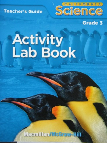 (image for) California Science 3 Activity Lab Book TG (CA)(TE)(P)