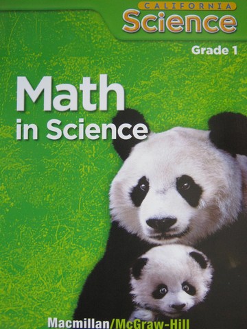 (image for) California Science 1 Math in Science with Answers (CA)(P)