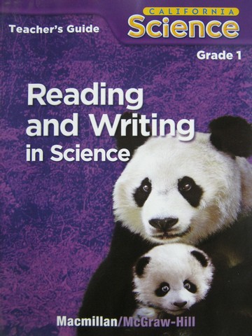 (image for) California Science 1 Reading & Writing in Science TG (TE)(P)