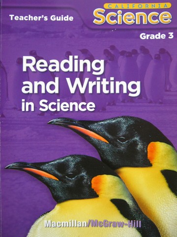 (image for) California Science 3 Reading & Writing in Science TG (TE)(P)