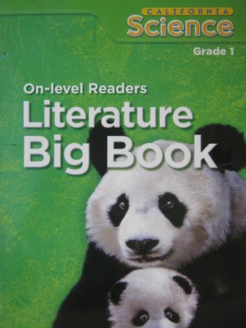 (image for) California Science 1 On-Level Readers Big Book (CA)(P)(Big) - Click Image to Close
