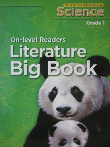 (image for) California Science 1 On-Level Readers Big Book (CA)(P)(Big)