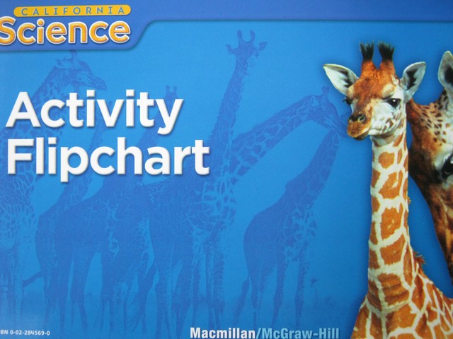 (image for) California Science 2 Activity Flipchart (CA)(Spiral)(Big)