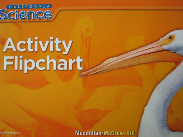 (image for) California Science 4 Activity Flipchart (CA)(Spiral)(Big)