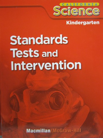 (image for) California Science K Standards Tests & Intervention (CA)(P)