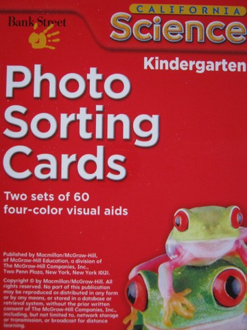 (image for) California Science K Photo Sorting Cards (CA)(Pk)