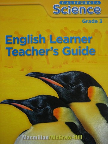 (image for) California Science 3 English Learner TG (CA)(TE)(P)