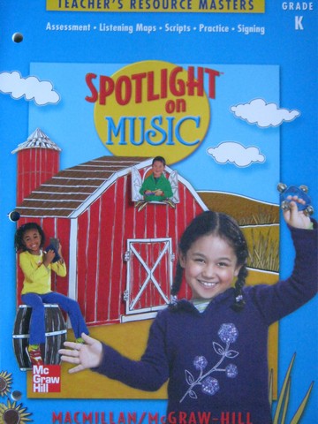 (image for) Spotlight on Music K Assessment, Listening Maps, Scripts (TE)(P)