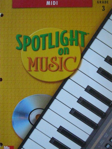 (image for) Spotlight on Music with Hal Leonard 3 MIDI (P) by Woods & Mayo