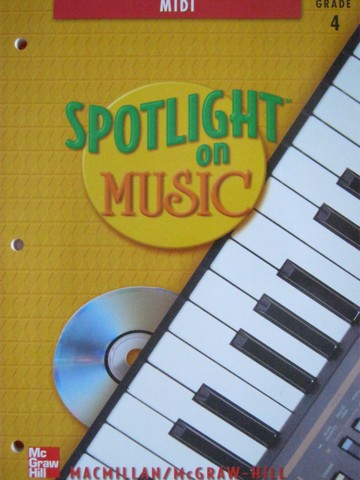 (image for) Spotlight on Music with Hal Leonard 4 MIDI (P) by Woods & Mayo