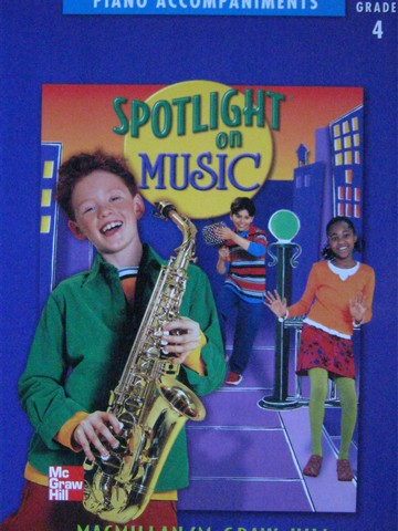 (image for) Spotlight on Music 4 Piano Accompaniments (Spiral) by Bond,