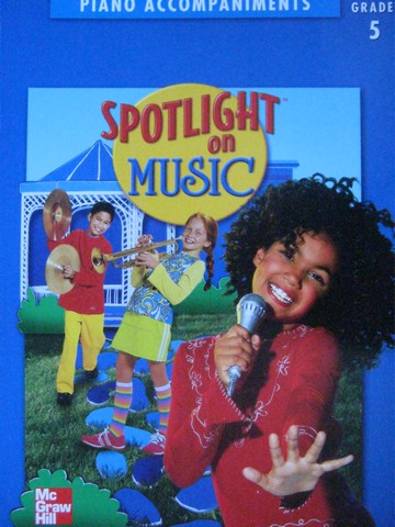 (image for) Spotlight on Music 5 Piano Accompaniments (Spiral) by Bond,
