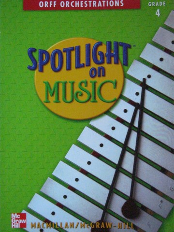 (image for) Spotlight on Music with Hal Leonard 4 Orff Orchestrations (P)