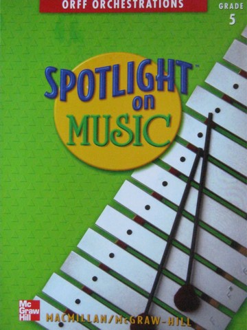 (image for) Spotlight on Music with Hal Leonard 5 Orff Orchestrations (P)