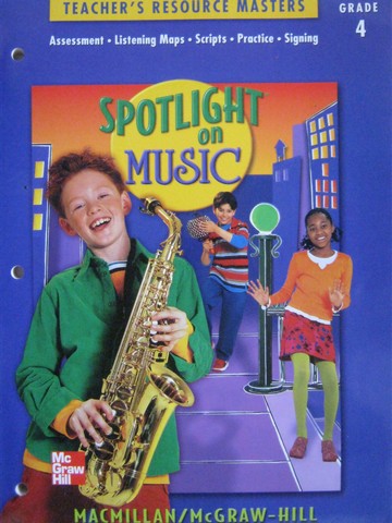 (image for) Spotlight on Music 4 Assessment, Listening Maps, Scripts (P)