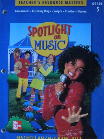(image for) Spotlight on Music 5 Assessment, Listening Maps, Scripts (P)