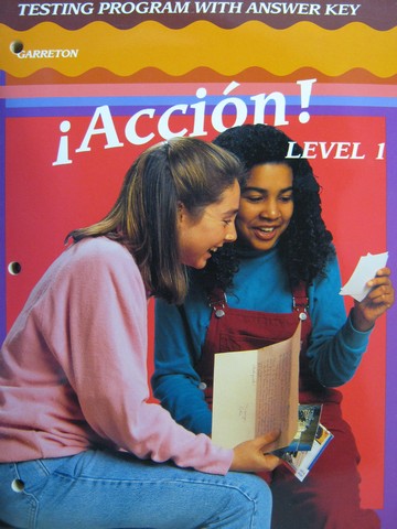 (image for) Accion! 1 Testing Program with Answer Key (P)