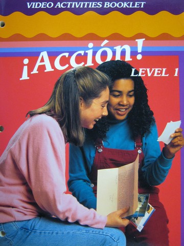 Accion! 1 Video Activities Booklet with TM (TE)(P)
