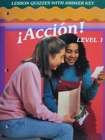 (image for) Accion! 1 Lesson Quizzes with Answer Key (P)