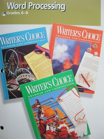 (image for) Writer's Choice 6-8 Word Processing (P)