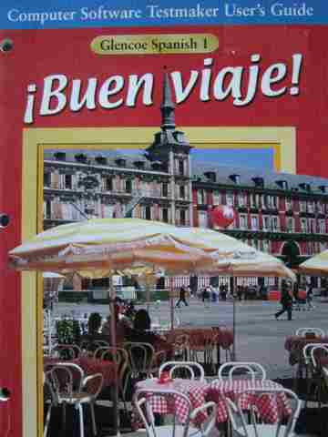 (image for) Buen viaje! 1 Computer Software Testmaker User's Guide (P)