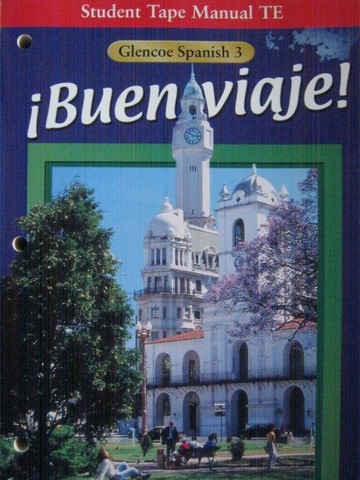 (image for) Buen viaje! 3 Student Tape Manual TE (TE)(P) by Woodford,