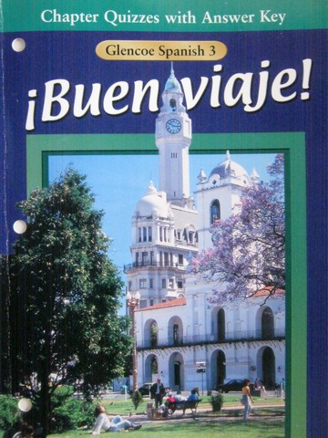 (image for) Buen viaje! 3 Chapter Quizzes with Answer Key (P)