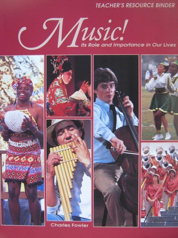 (image for) Music! Its Role & Importance in Our Lives TRB (TE)(Binder)